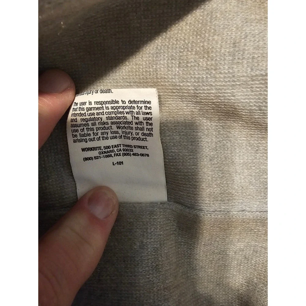 Workrite FR Flame Resistant Canvas Field Jacket Brown Duck Work Coat Mens 3XL